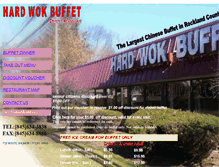 Tablet Screenshot of hardwokbuffet.com